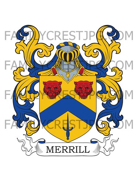 Merrill Family Crest