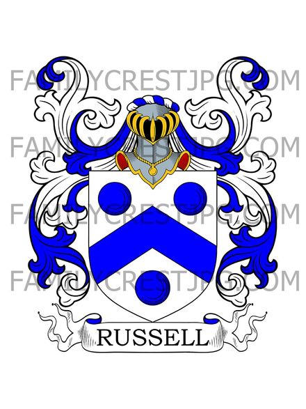Russell Family Crest