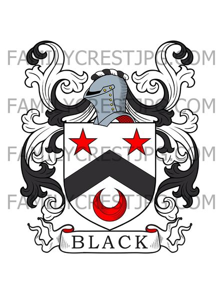 Black Family Crest