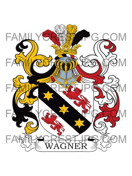 Wagner Family Crest - 1610