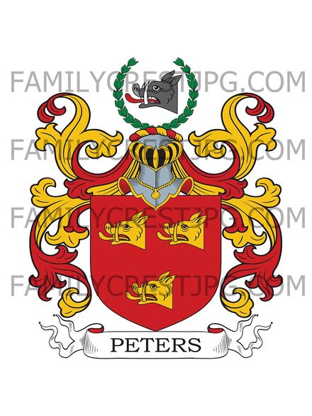 Peters Family Crest
