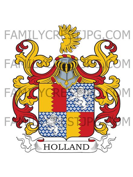 Holland Family Crest