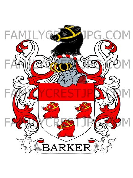 Barker Family Crest