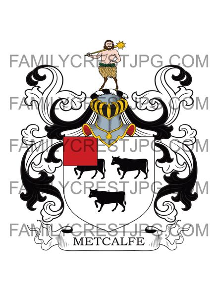 Metcalfe Family Crest - London, England