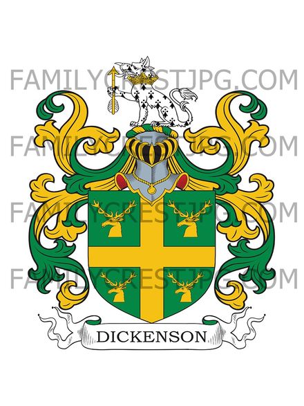 Dickinson Family Crest