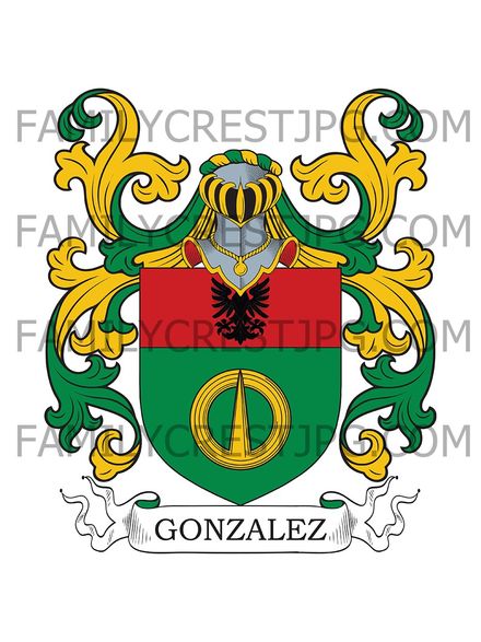 Gonzalez Family Crest