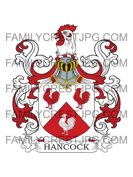 Hancock Family Crest