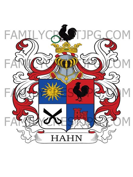 Hahn Family Crest