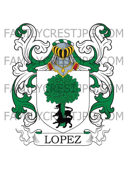 Lopez Family Crest