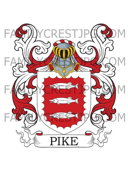 Pike Family Crest