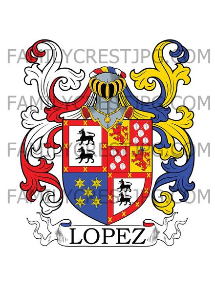 Lopez Family Crest