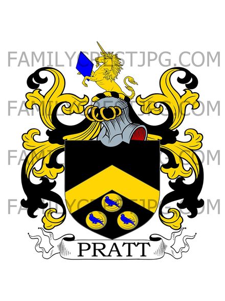 Pratt Family Crest