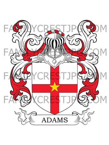 Adams Family Crest