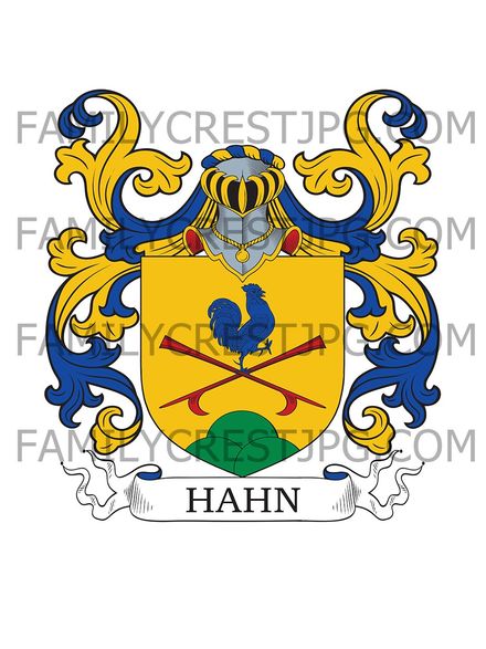 Hahn Family Crest