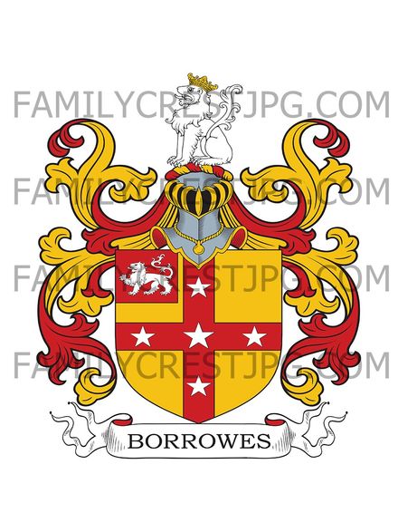 Borrowes Family Crest
