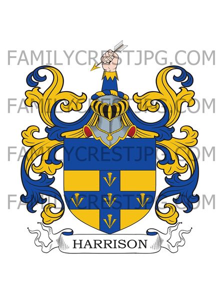 Harrison Family Crest - London, England
