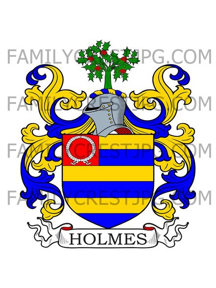 Holmes Family Crest