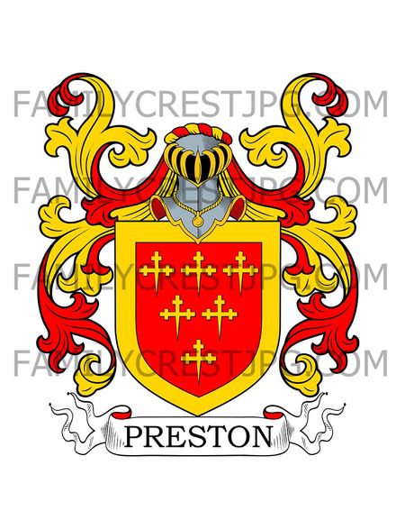 Preston Family Crest