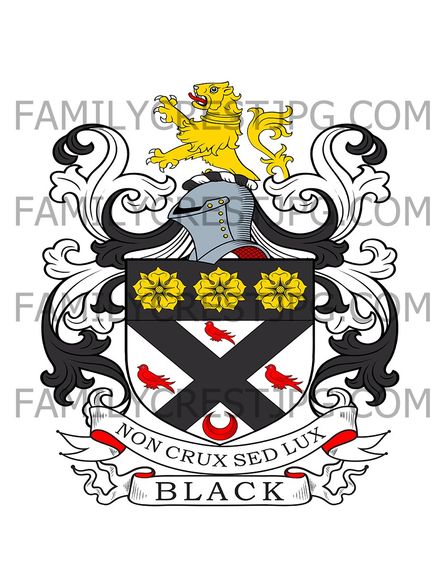 Black Family Crest