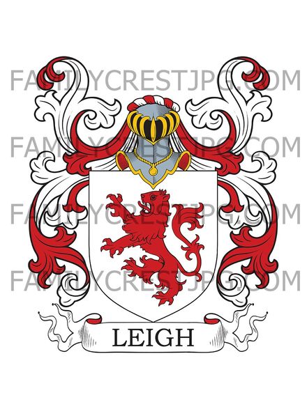 Leigh Family Crest