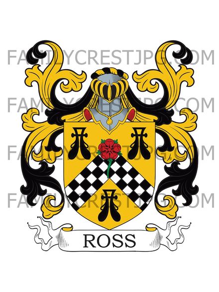 Ross Family Crest - Bishop of Argyll, Scotland