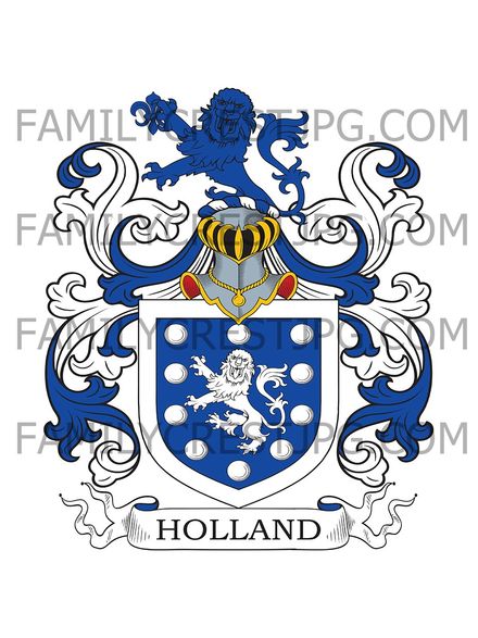 Holland Family Crest