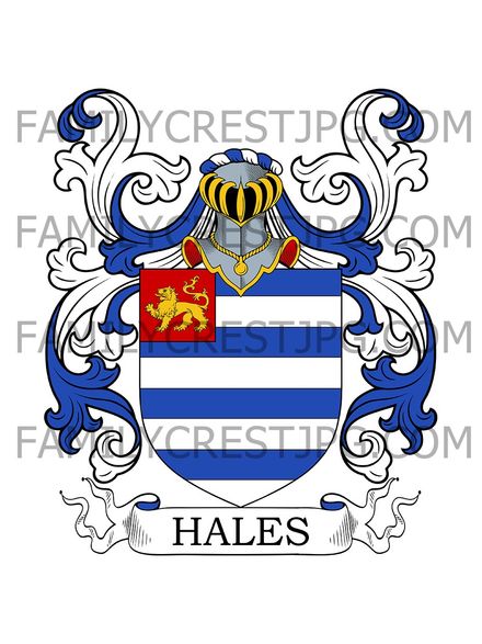 Hales Family Crest
