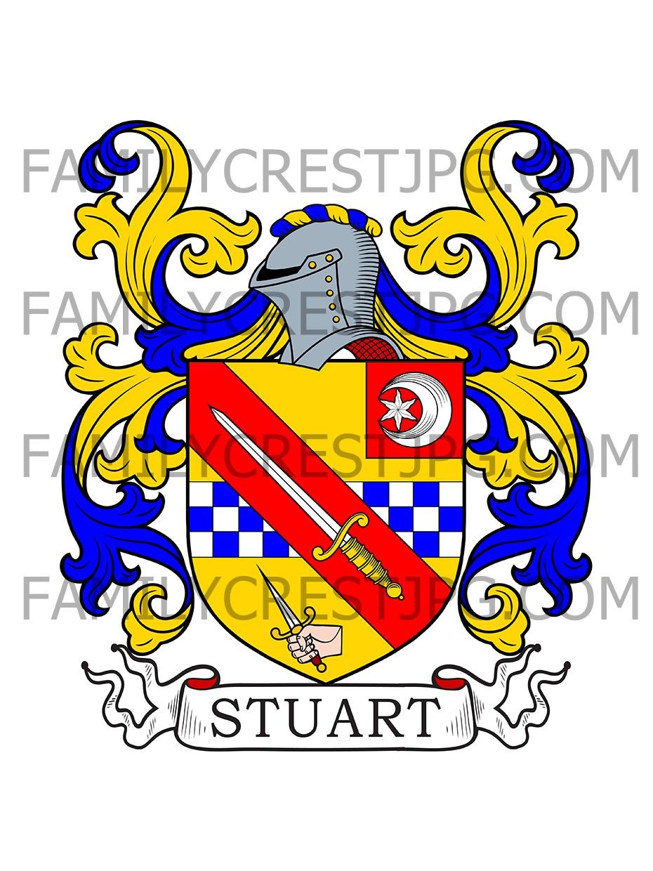 Stuart Family Crest