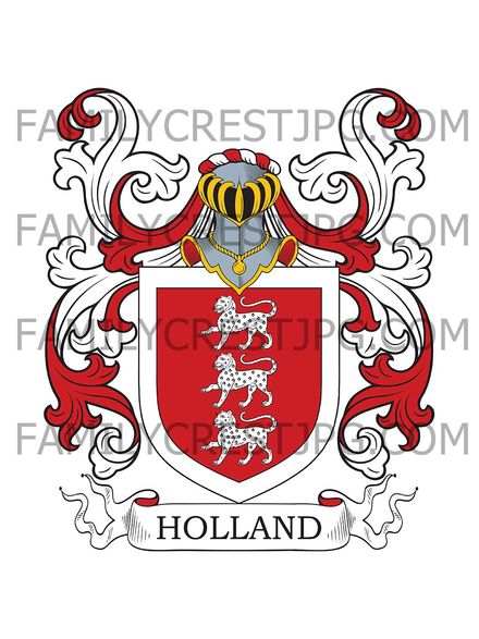 Holland Family Crest