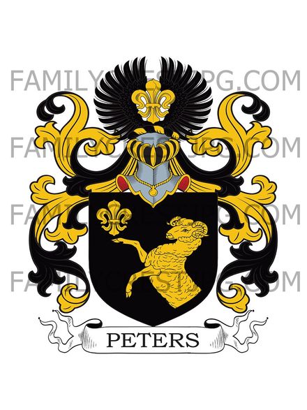 Peters Family Crest