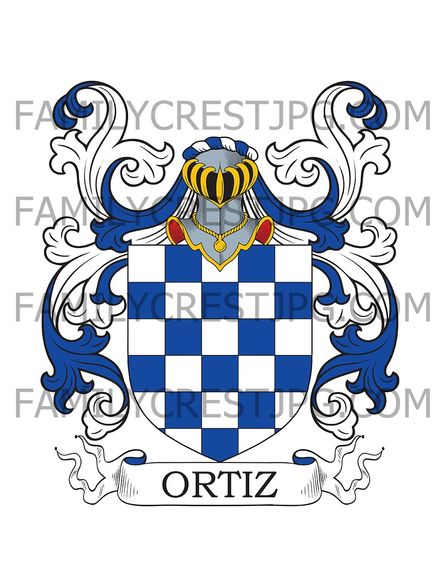 Ortiz Family Crest