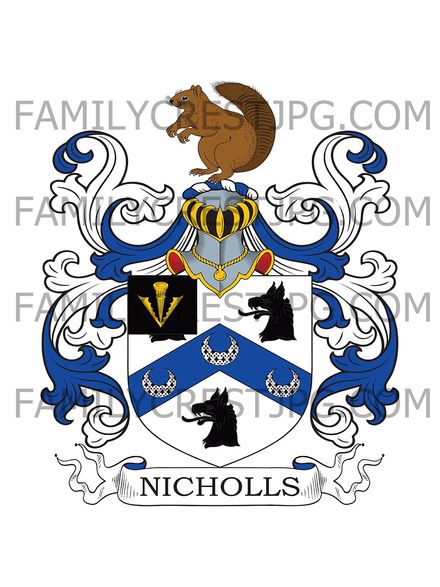 Nicholls Family Crest