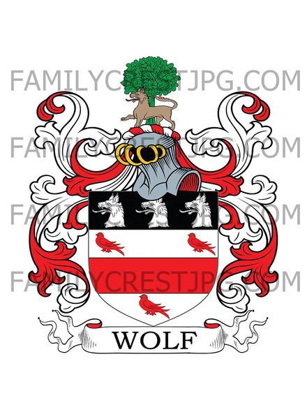 Wolf Family Crest
