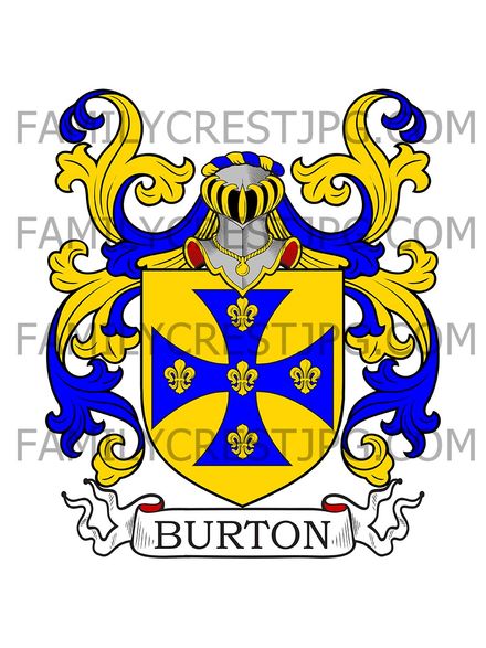 Burton Family Crest