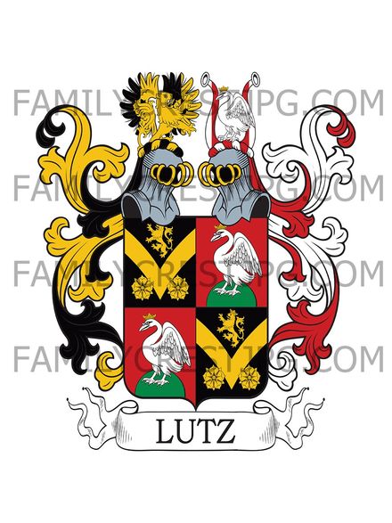 Lutz Family Crest