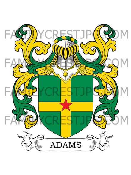 Adams Family Crest