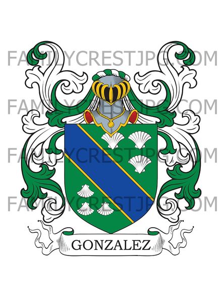 Gonzalez Family Crest