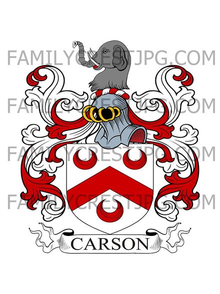 Carson Family Crest