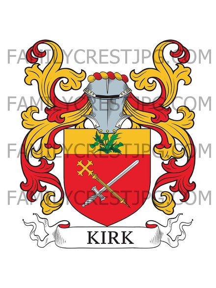 Kirk Family Crest