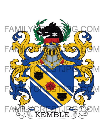 Kemble Family Crest