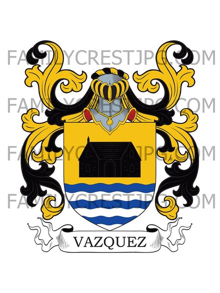 Vazquez Family Crest