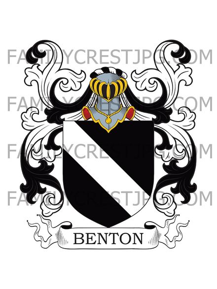 Benton Family Crest