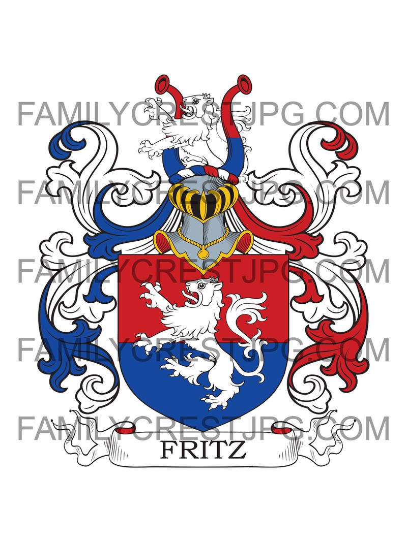 Fritz Family Crest - Bavaria