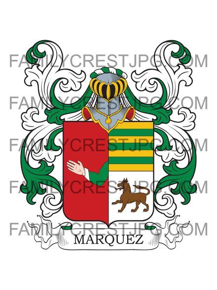 Marquez Family Crest - Jerez de la Frontera