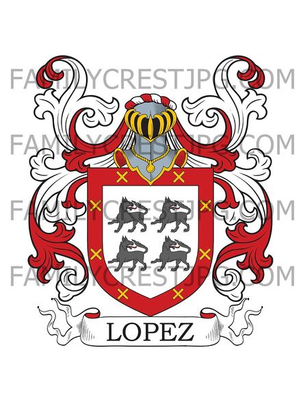 Lopez Family Crest