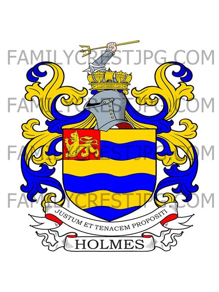Holmes Family Crest