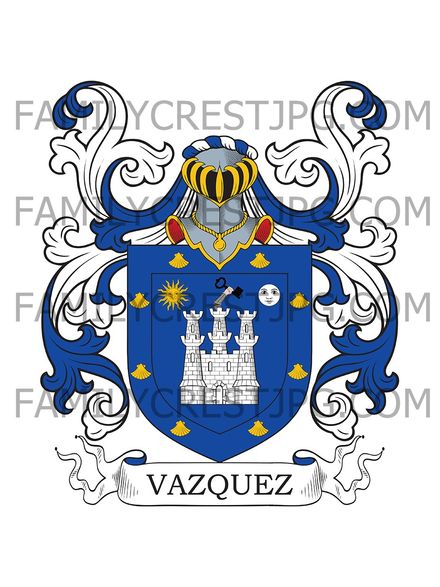 Vazquez Family Crest