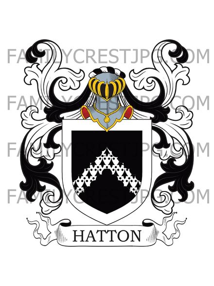 Hatton Family Crest