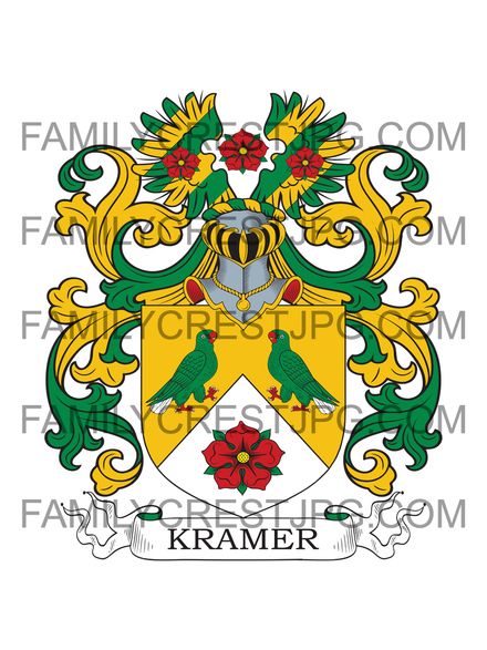 Kramer Family Crest - von Dottelen, 16th century