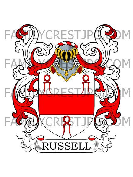 Russell Family Crest